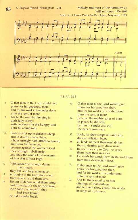 The Irish Presbyterian Hymnbook page 425