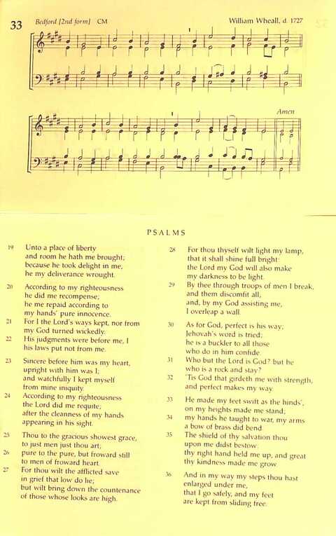 The Irish Presbyterian Hymnbook page 43