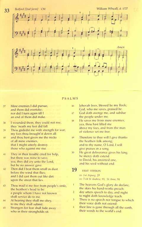 The Irish Presbyterian Hymnbook page 44
