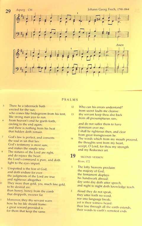 The Irish Presbyterian Hymnbook page 47