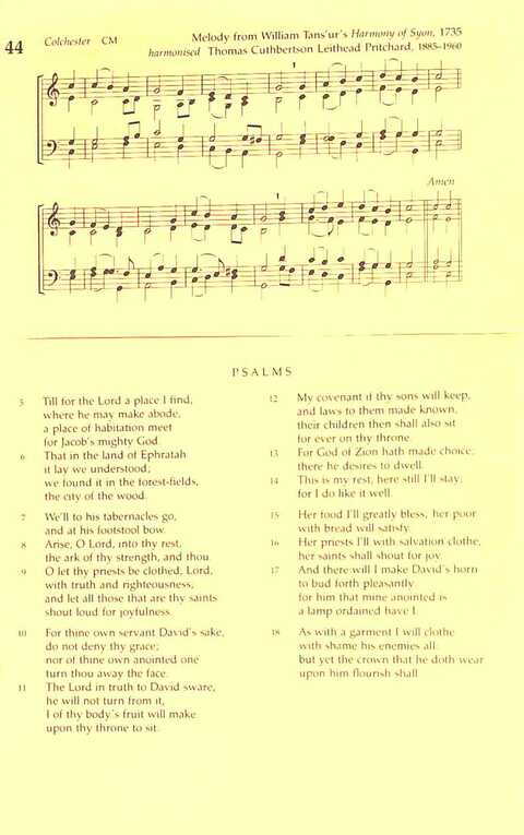 The Irish Presbyterian Hymnbook page 520