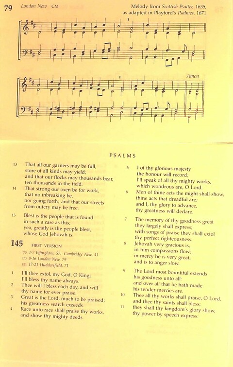 The Irish Presbyterian Hymbook page 584
