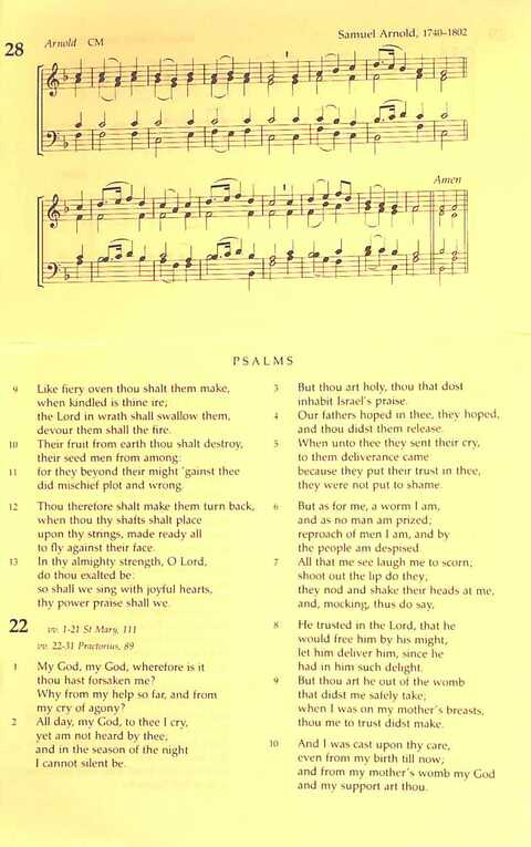 The Irish Presbyterian Hymnbook page 59
