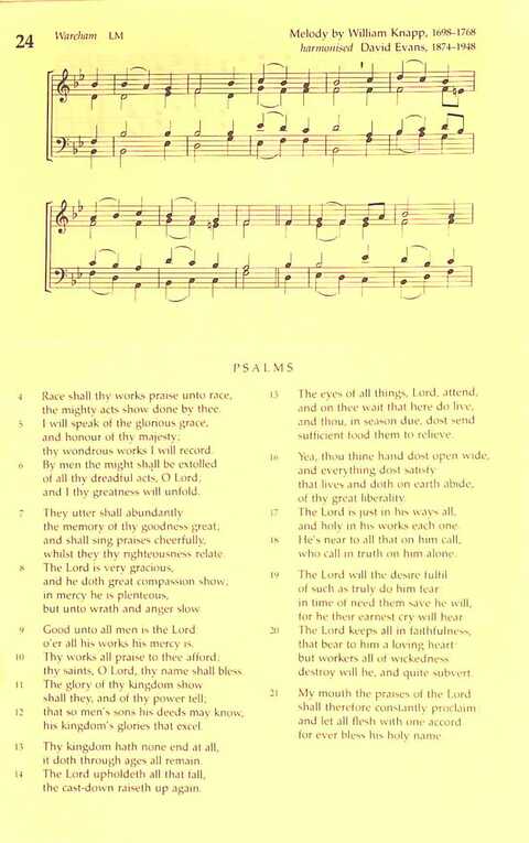 The Irish Presbyterian Hymbook page 592