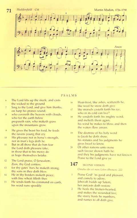 The Irish Presbyterian Hymnbook page 599