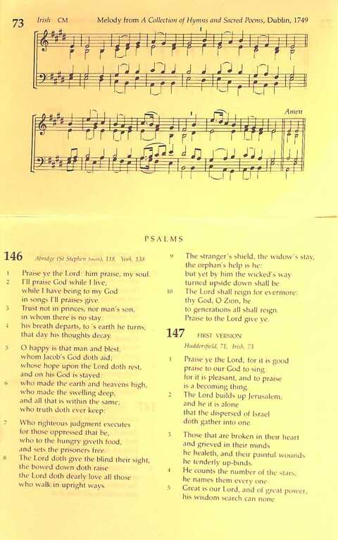 The Irish Presbyterian Hymnbook page 600