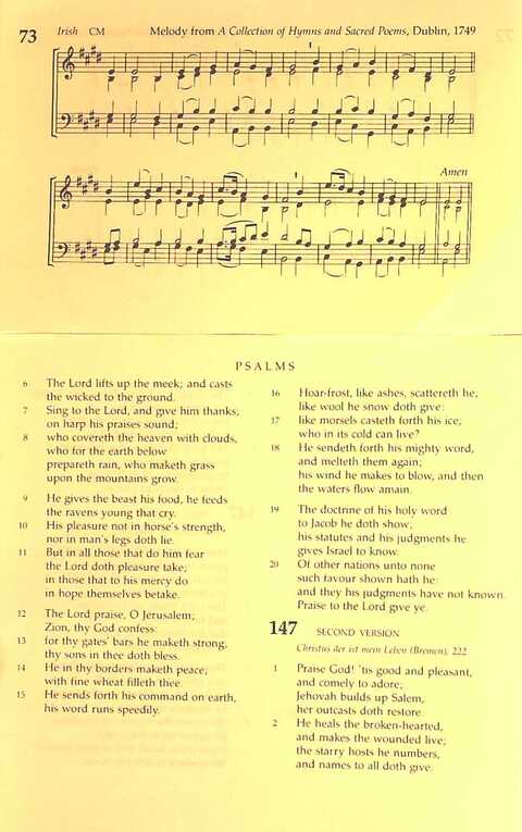 The Irish Presbyterian Hymnbook page 601