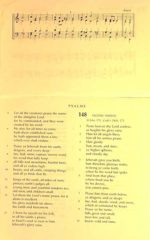 The Irish Presbyterian Hymnbook page 609