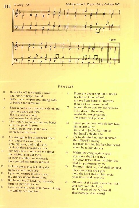 The Irish Presbyterian Hymnbook page 61