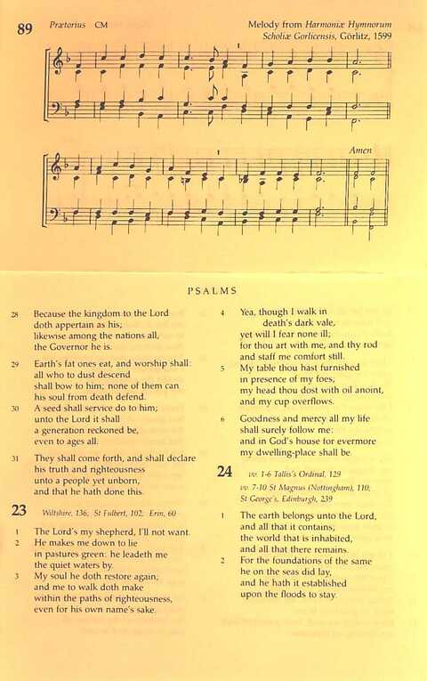 The Irish Presbyterian Hymnbook page 63