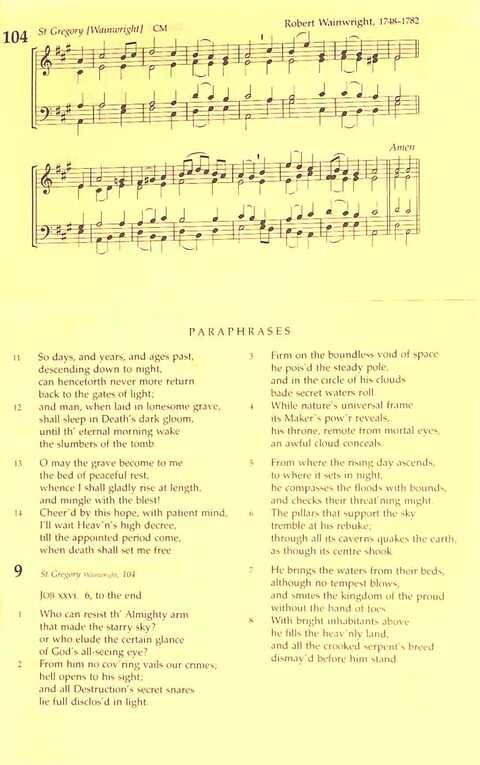 The Irish Presbyterian Hymnbook page 634