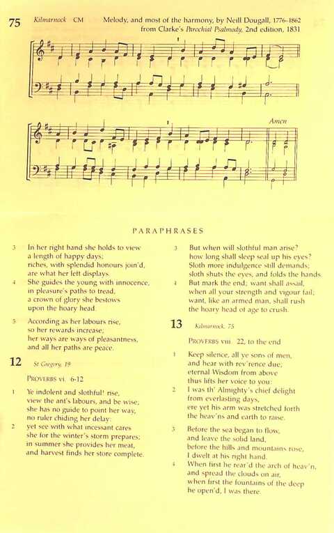 The Irish Presbyterian Hymnbook page 640