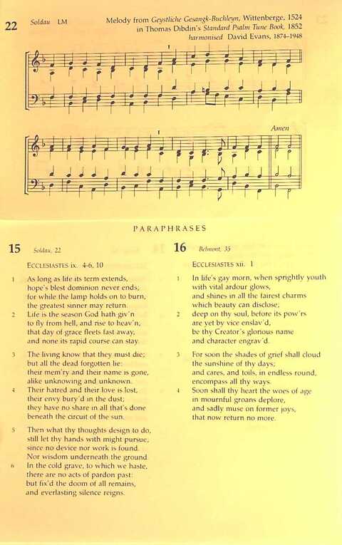 The Irish Presbyterian Hymnbook page 643