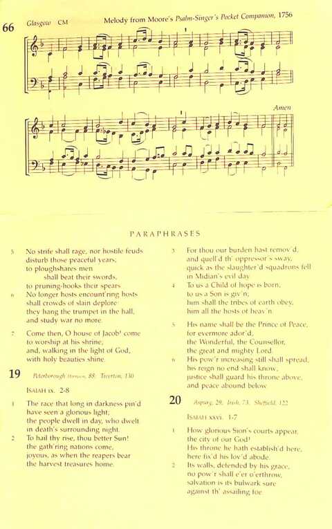 The Irish Presbyterian Hymbook page 649
