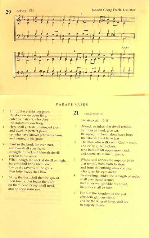 The Irish Presbyterian Hymbook page 653