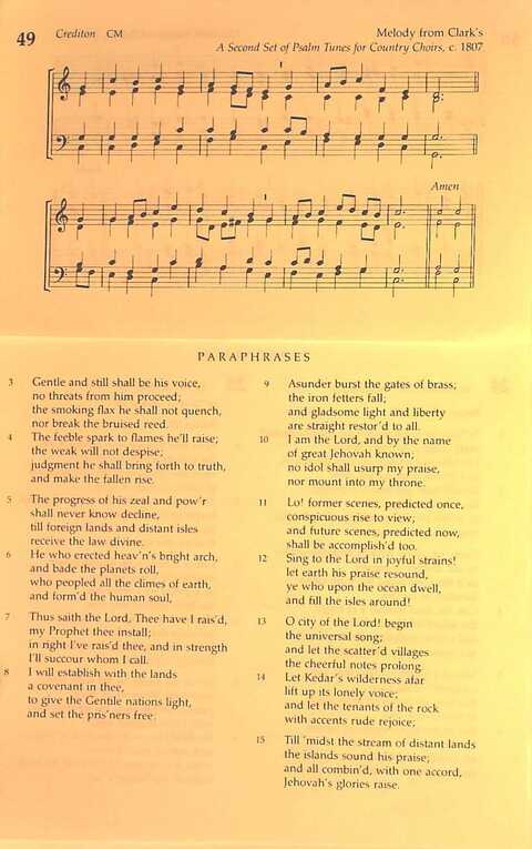 The Irish Presbyterian Hymbook page 663