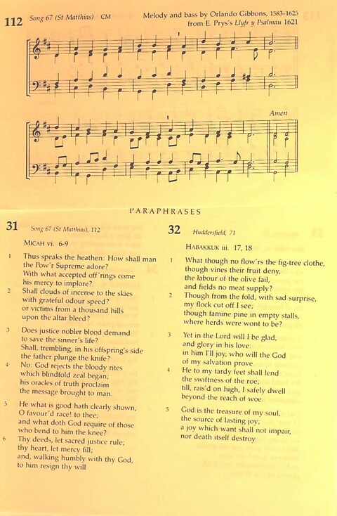 The Irish Presbyterian Hymbook page 678