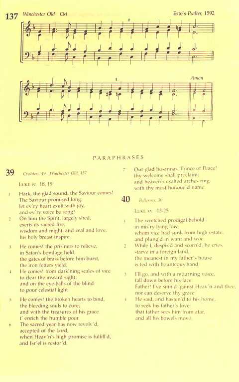The Irish Presbyterian Hymnbook page 695