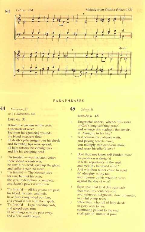 The Irish Presbyterian Hymnbook page 705