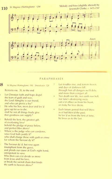 The Irish Presbyterian Hymnbook page 708