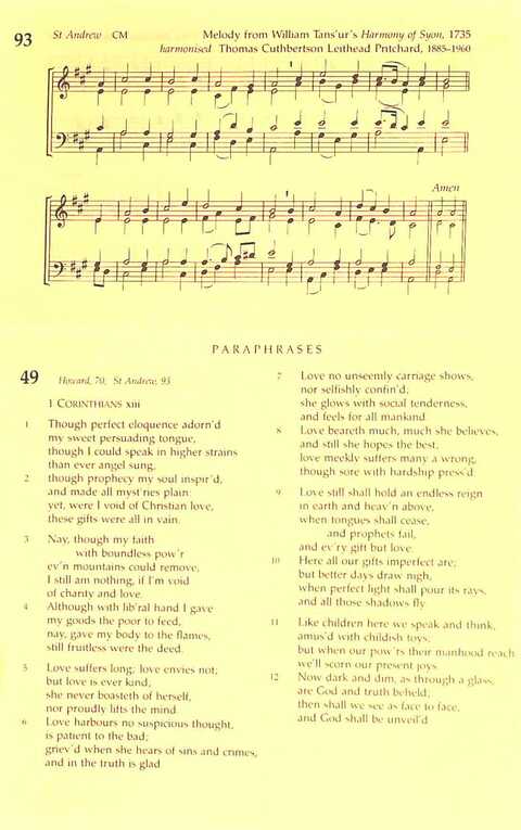 The Irish Presbyterian Hymnbook page 712