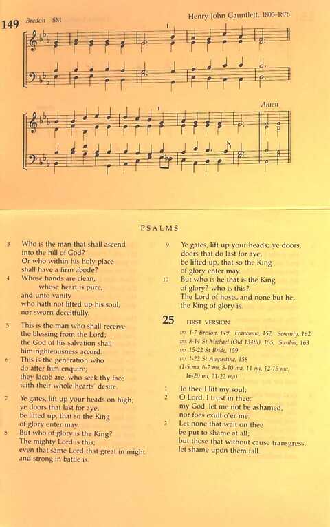 The Irish Presbyterian Hymnbook page 72