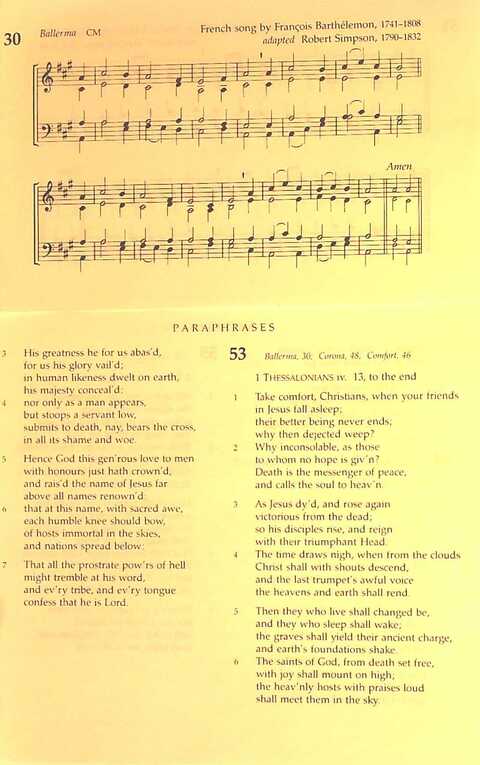 The Irish Presbyterian Hymnbook page 720