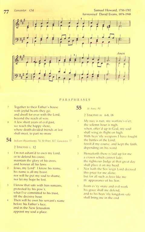 The Irish Presbyterian Hymnbook page 728