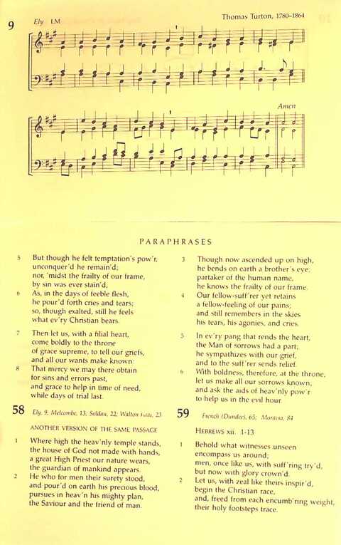 The Irish Presbyterian Hymbook page 736