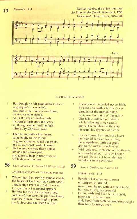 The Irish Presbyterian Hymnbook page 737