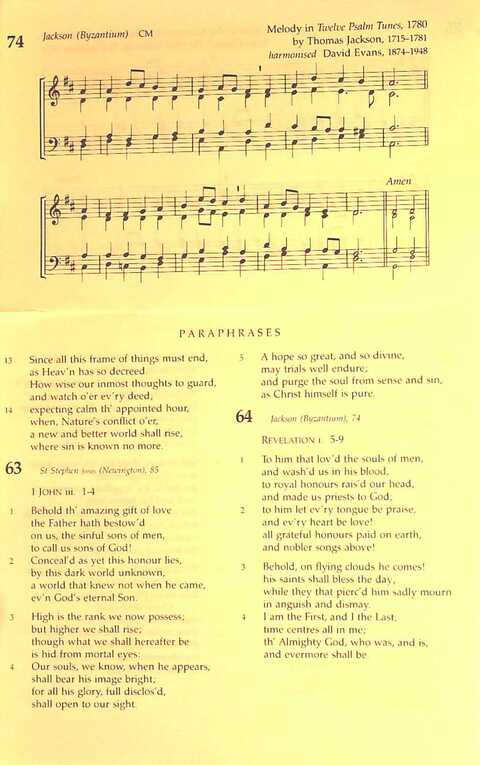 The Irish Presbyterian Hymnbook page 753