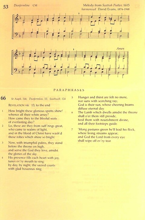 The Irish Presbyterian Hymnbook page 757