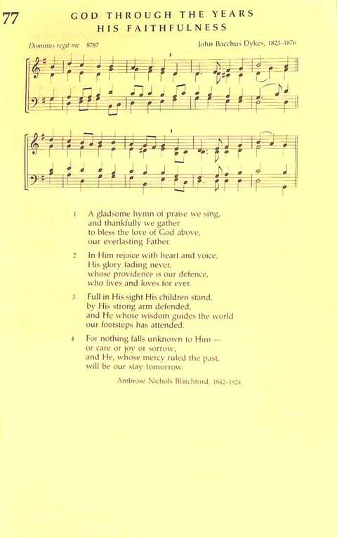 The Irish Presbyterian Hymbook page 916