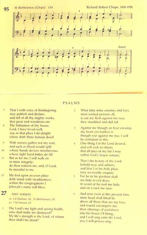 The Irish Presbyterian Hymnbook page 94