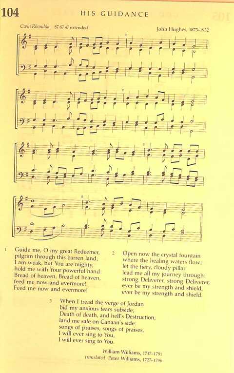 The Irish Presbyterian Hymbook page 954