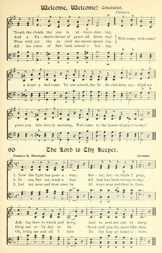 Inspiring Songs No. 1: for the Sunday school page 100