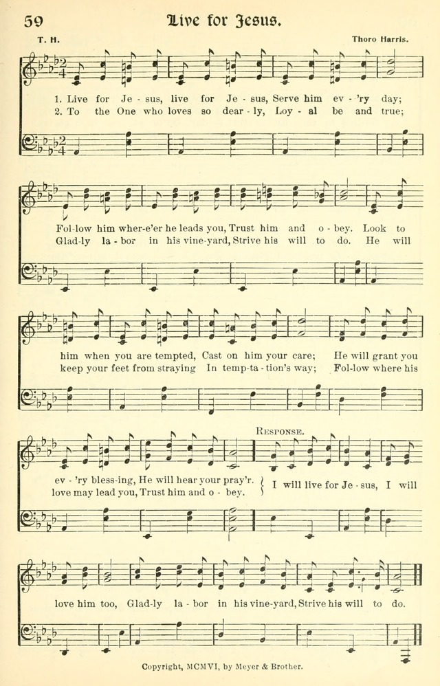 Inspiring Songs No. 1: for the Sunday school page 66