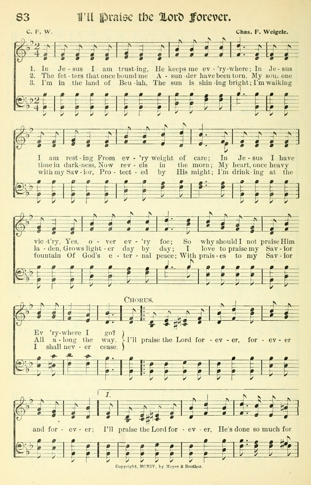 Inspiring Songs No. 1: for the Sunday school page 93