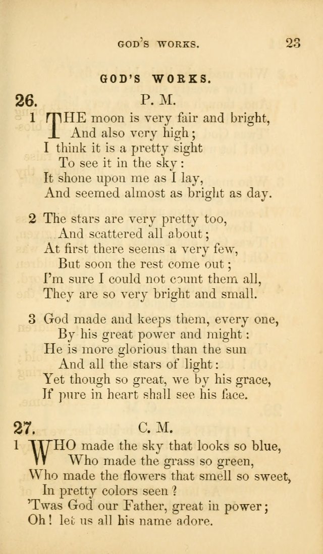 The Infant-School Hymn-Book page 23