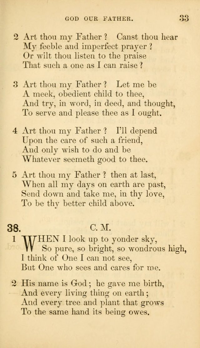The Infant-School Hymn-Book page 33