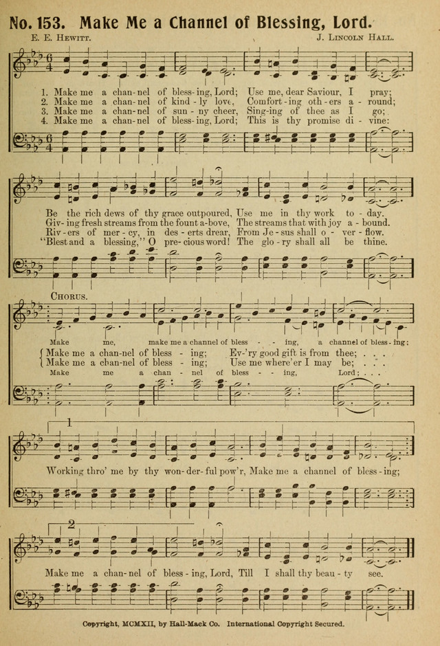 Ideal Sunday School Hymns page 153