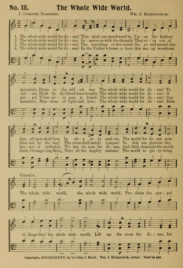 Ideal Sunday School Hymns page 18