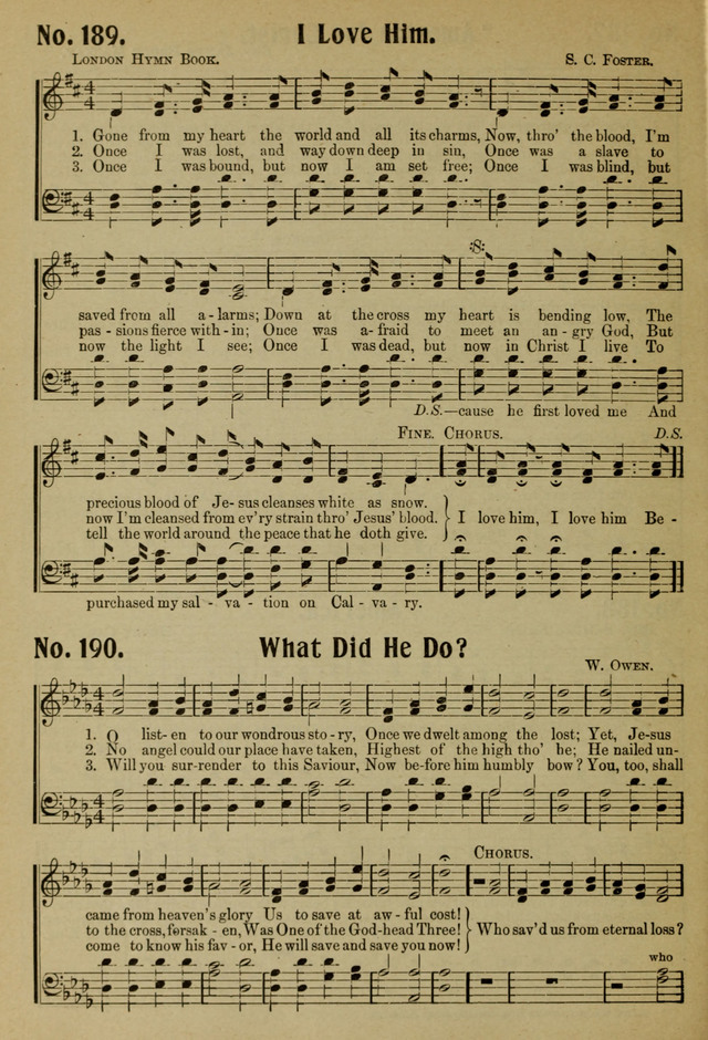 Ideal Sunday School Hymns page 190