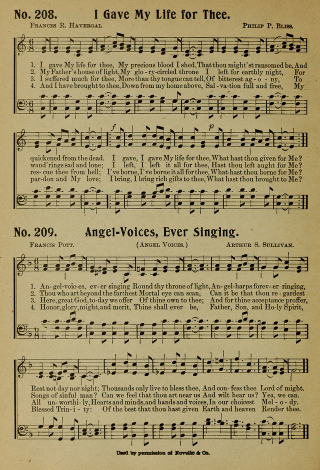 Ideal Sunday School Hymns page 204