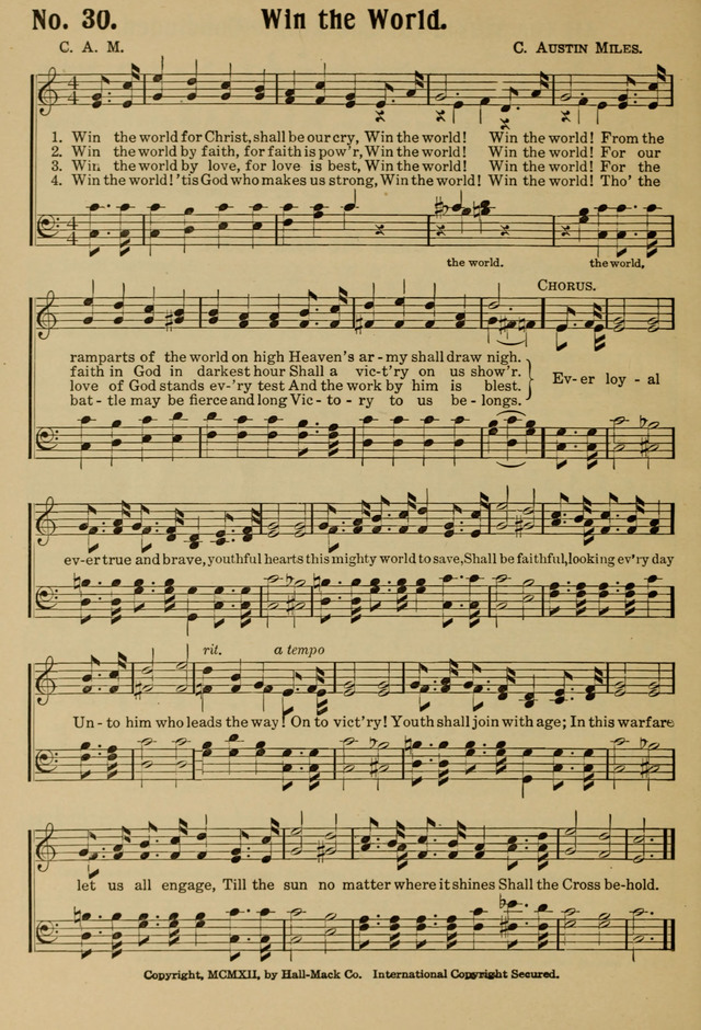 Ideal Sunday School Hymns page 30