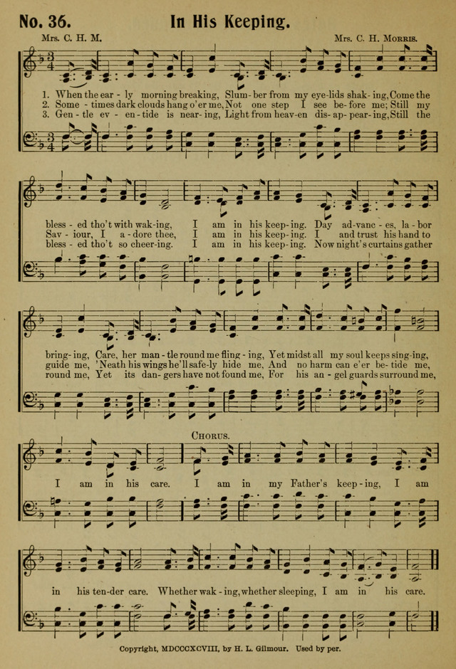 Ideal Sunday School Hymns page 36