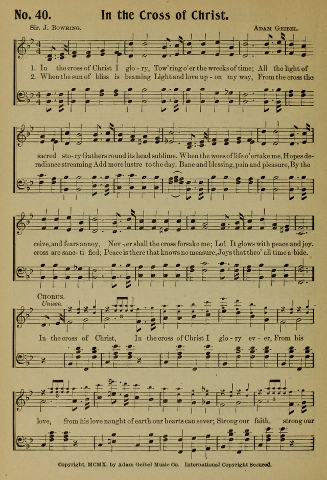 Ideal Sunday School Hymns page 40