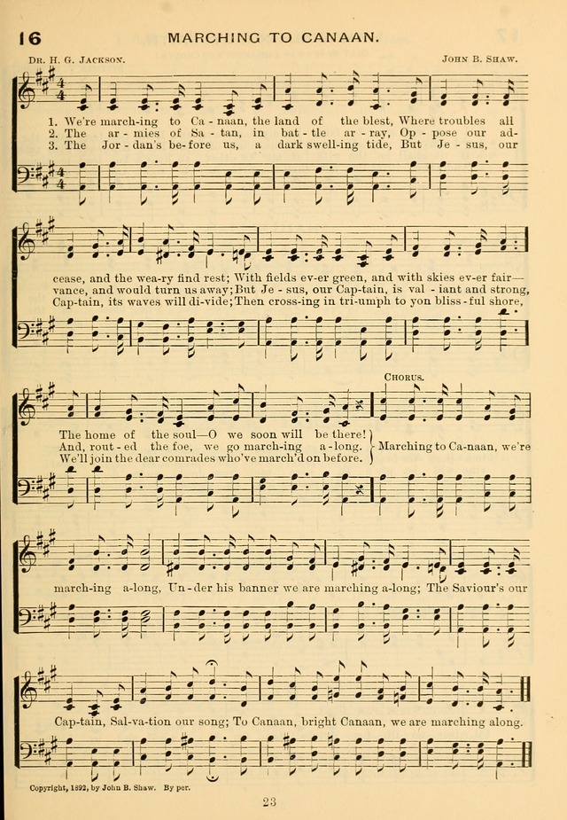Imperial Songs: for Sunday schools, social meetings, Epworth leagues, revival services page 28