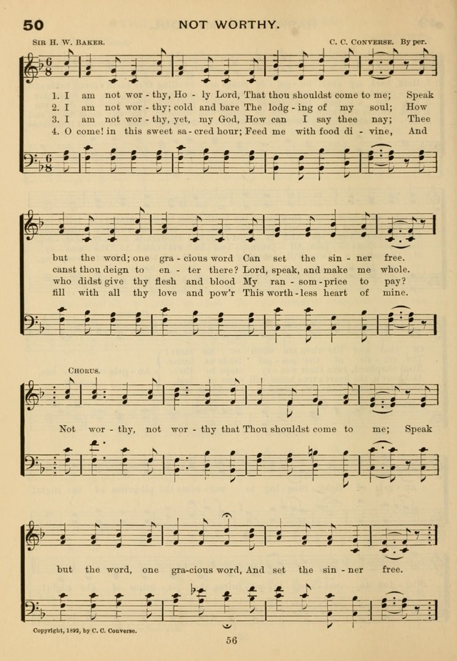 Imperial Songs: for Sunday schools, social meetings, Epworth leagues, revival services page 61