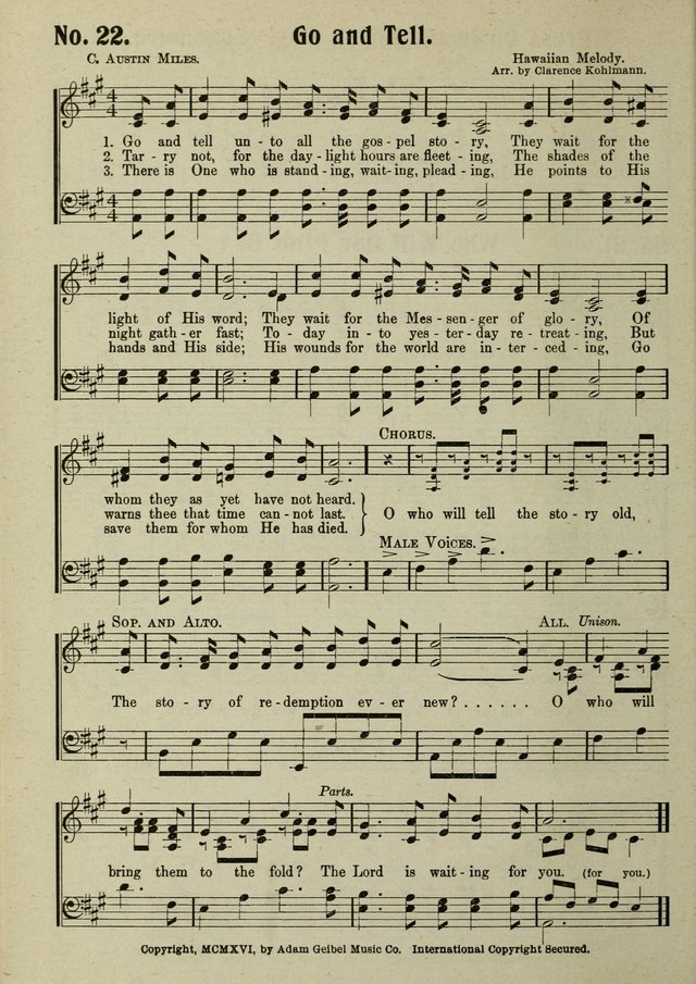 Jubilate : A Modern Sunday-School Hymnal page 23